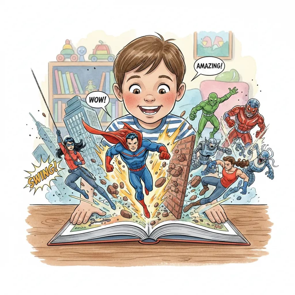 Grafik Romanlar ve Çocuk Edebiyatı: Görsel Okuryazarlığın Yükselişi