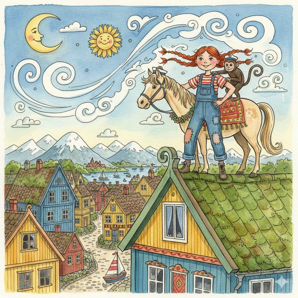 Astrid Lindgren ve Pippi: Özgür Çocuk Edebiyatının Öncüsü