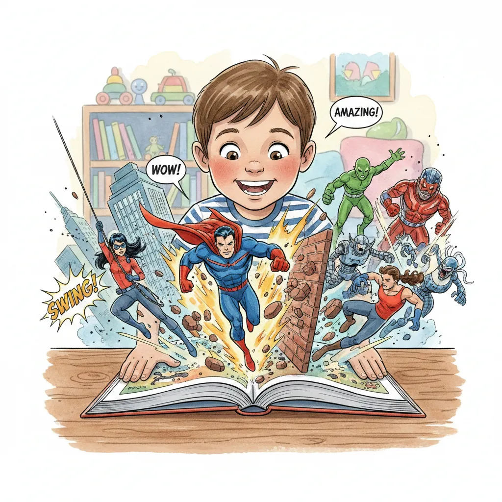 Grafik Romanlar ve Çocuk Edebiyatı: Görsel Okuryazarlığın Yükselişi