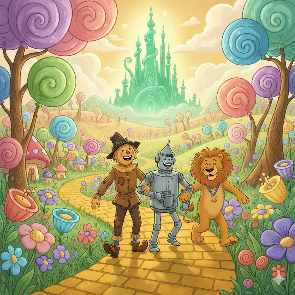 Oz Büyücüsü: Cesaret, Akıl ve Kalbin Gücü